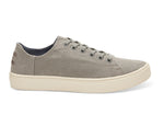 Drizzle Grey Washed Canvas Womens Lenox